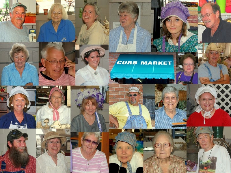 Then and Now in Hendersonville OLD TIMEY DAY AT THE CURB MARKET