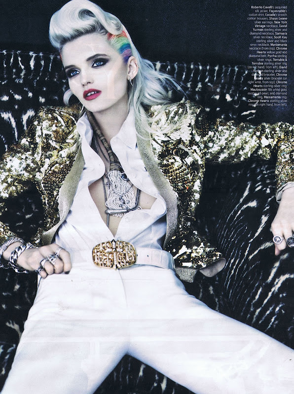 Things I Like Abbey Lee Kershaw In W Magazine March 2012