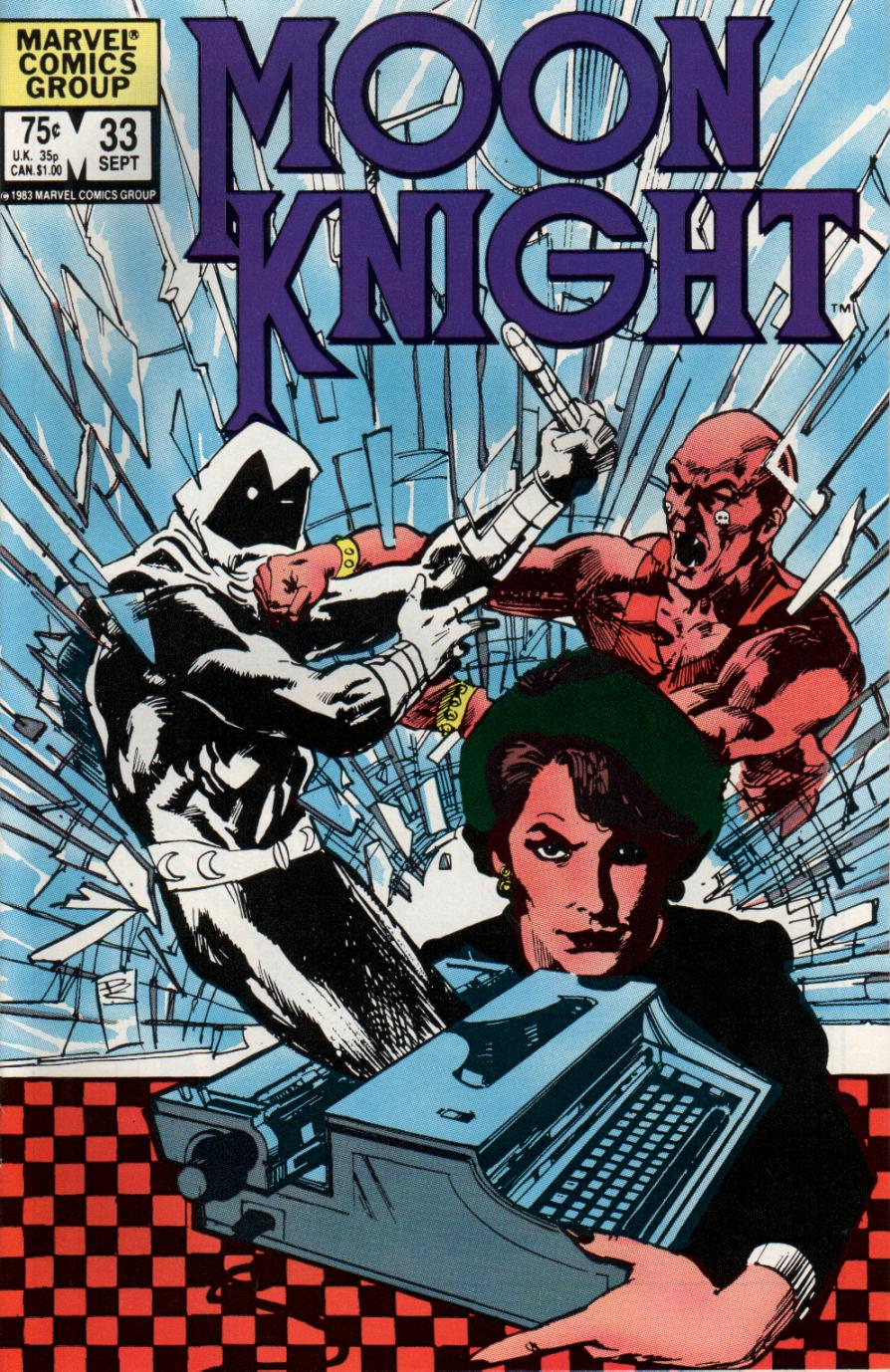 Read online Moon Knight (1980) comic -  Issue #33 - 1