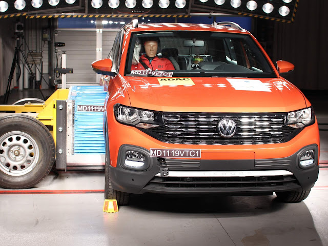 Volkswagen T-Cross ganha 10 estrelas no Latin NCAP