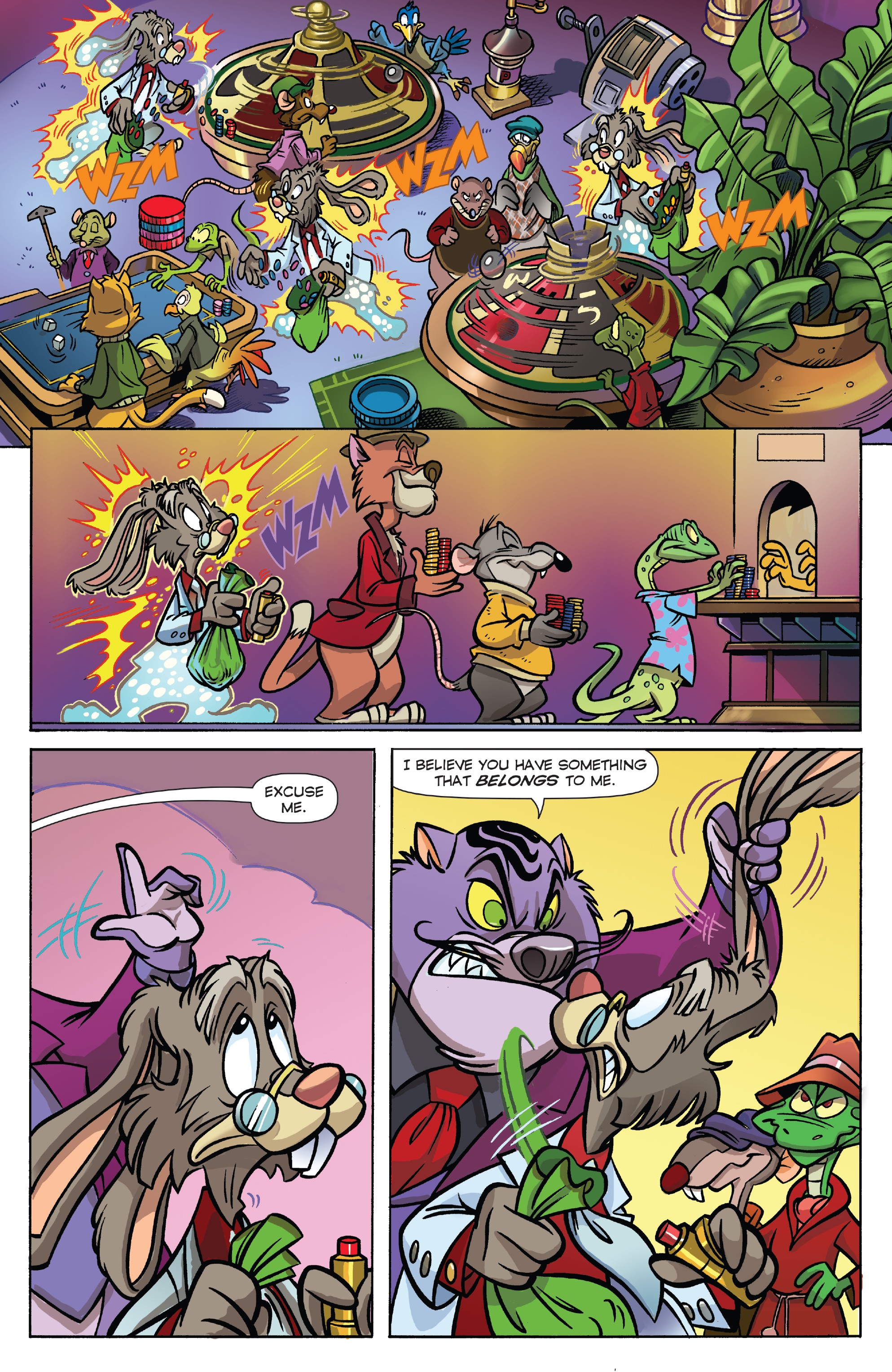 Read online Disney Afternoon Giant comic -  Issue #4 - 4