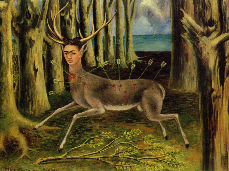 Frida Kahlo, "Soy un pobre Venadito" (1946) Quien sufre dolores, se compadece más del dolor ajeno.