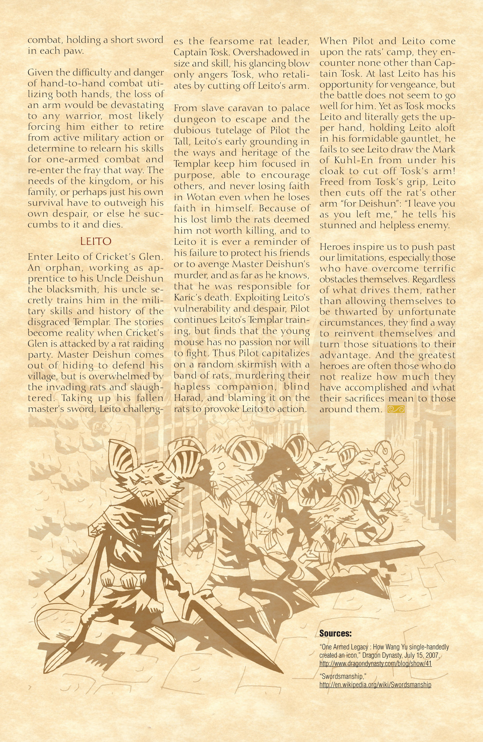 The Mice Templar Volume 4: Legend issue 7 - Page 29