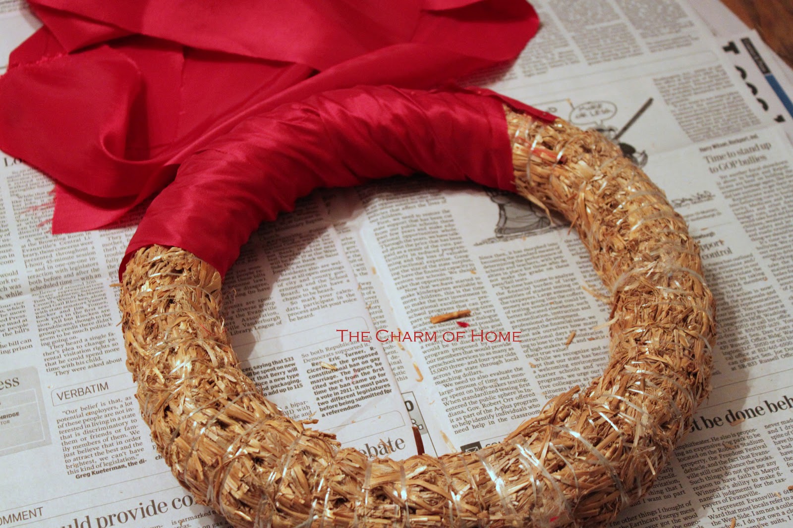 The Charm of Home Black & White & Red All Over