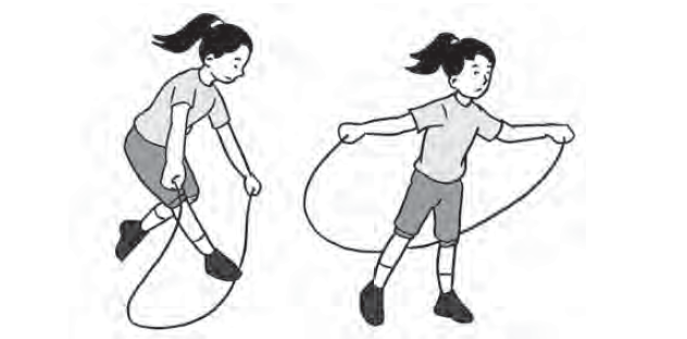 Latihan Gerakan Lompat Tali Perorangan Dalam Senam Irama Menggunakan Tali |  Edukasi Center - Edukasi Center