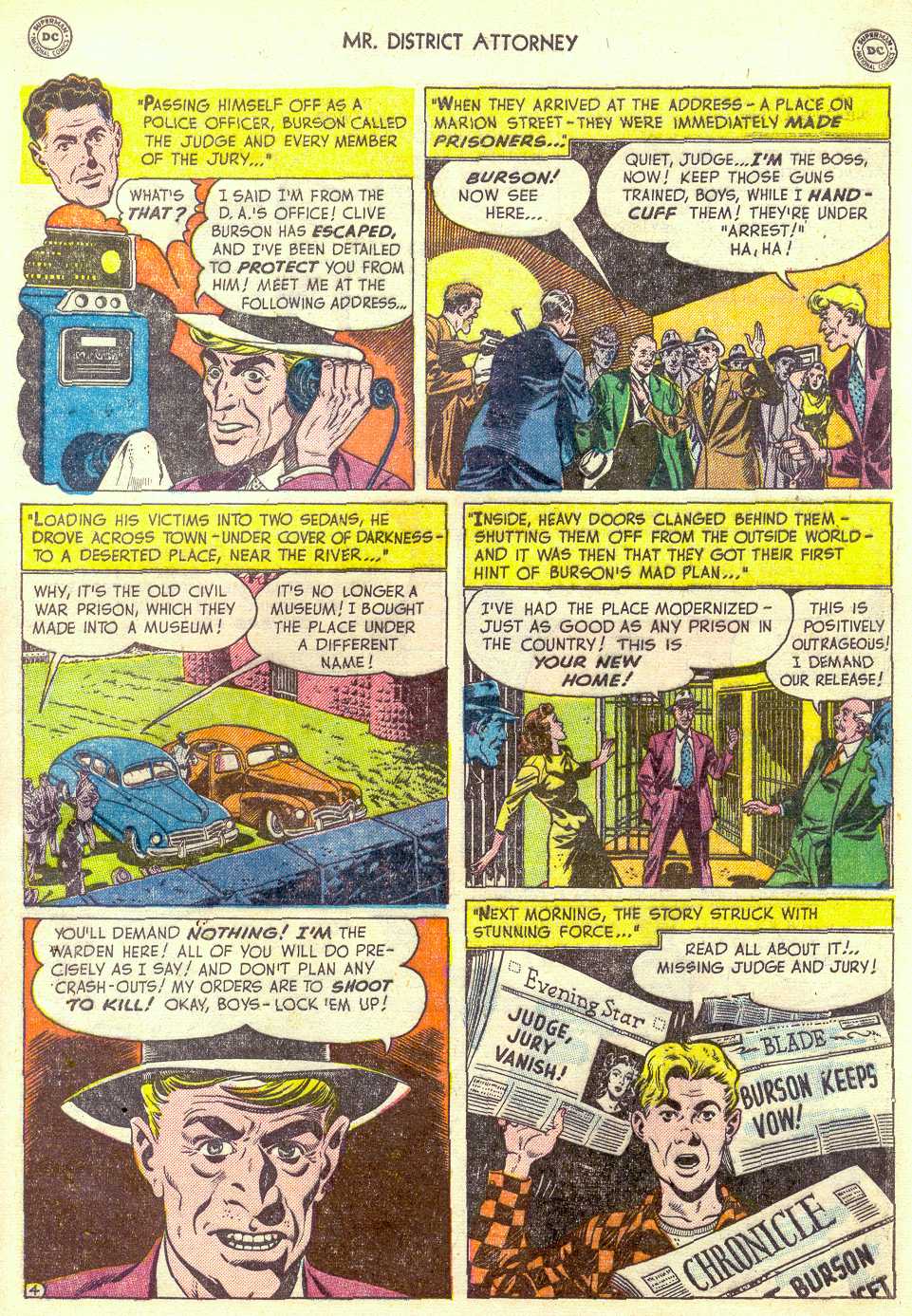 Read online Mr. District Attorney comic -  Issue #16 - 43