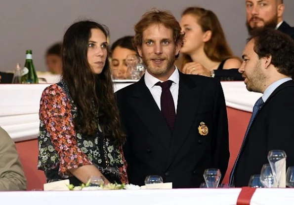 Princess Caroline, Charlotte Casiraghi, Andrea Casiraghi, Tatiana Santodomingo and Princess Alexandra, Beatrice Borromeo, Princess Charlene