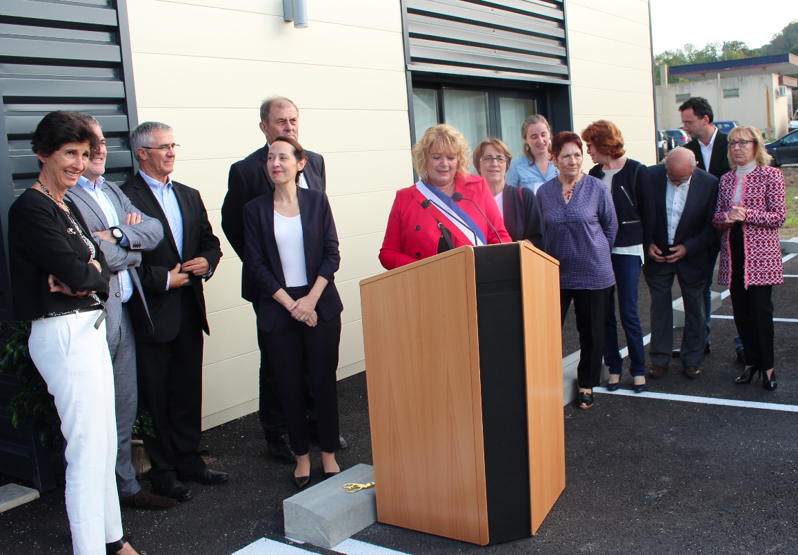 Nicole Bertin Infos Mirambeau inaugure sa maison de santé