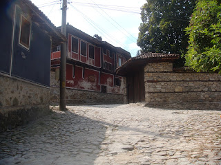 Koprivshtitsa sokakları