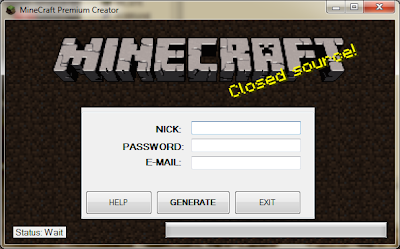 Hacks and Keys: Minecraft Premium Creator 2013