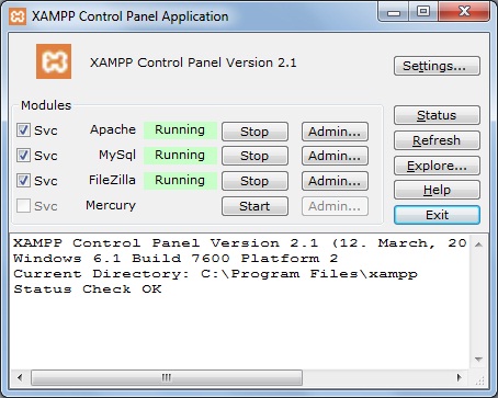 Belajar Untuk Berbagi: Installasi Xampp dan MySQL