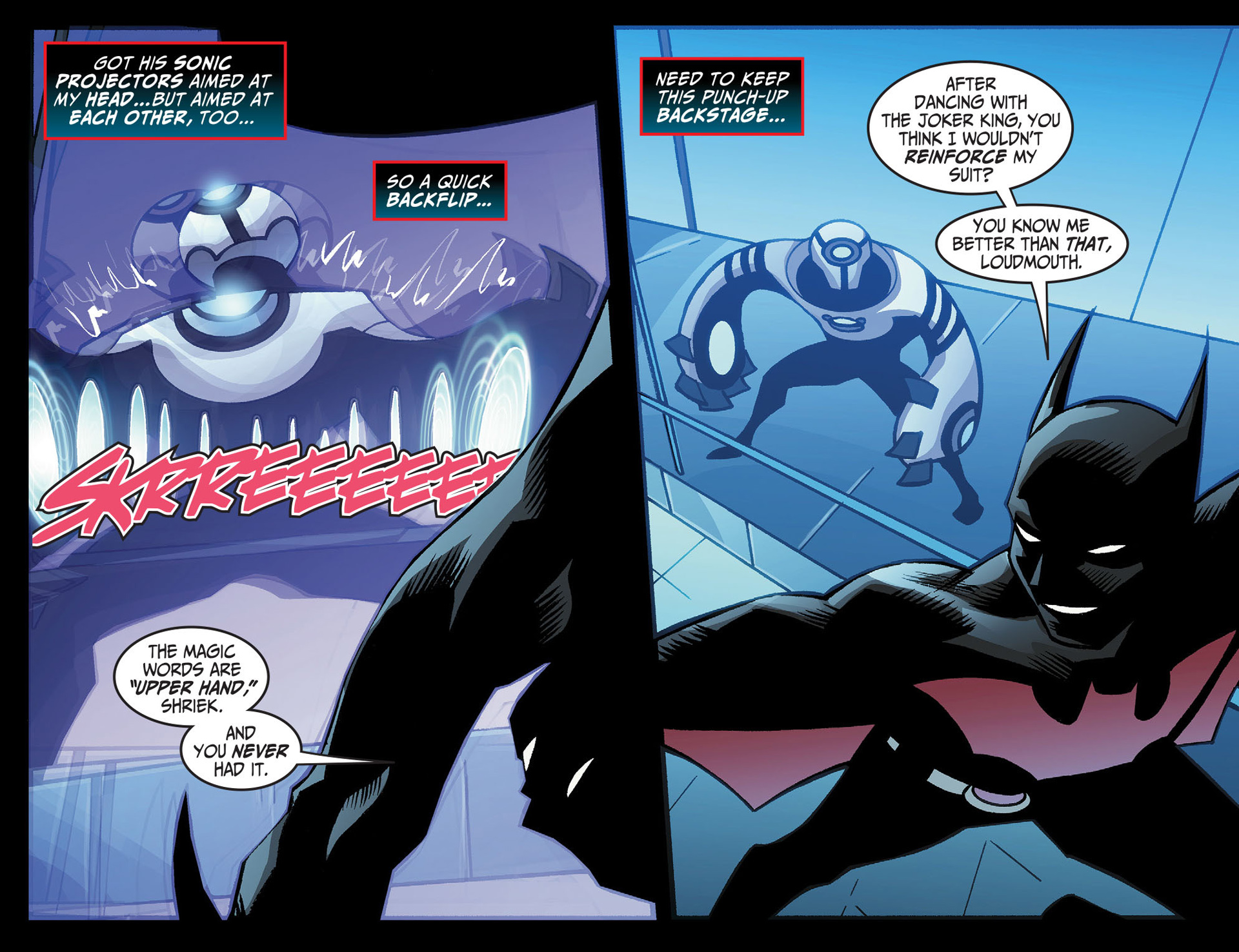 Read online Batman Beyond (2012) comic -  Issue #22 - 4