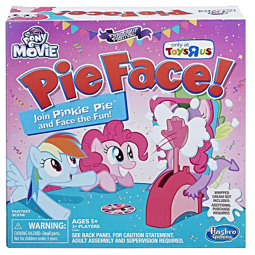 Hasbro Releases Pinkie Pie Edition Pie Face Game MLP Merch