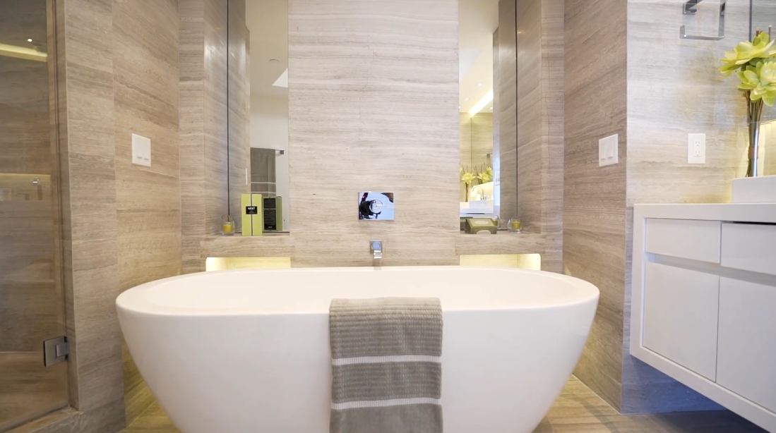 Tour L'Hermitage Luxury Condo vs. 18 Interior Design Photos