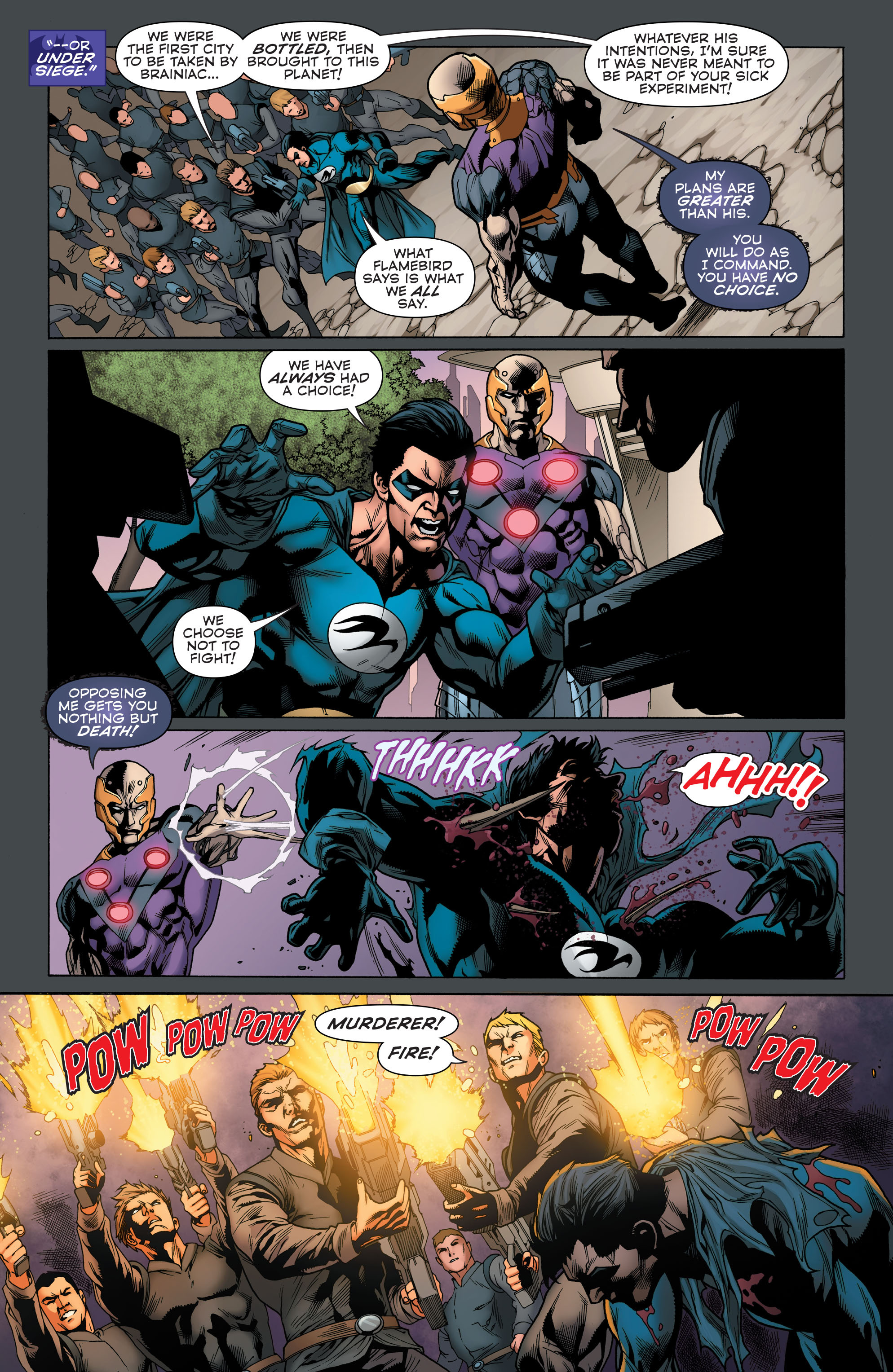 Read online Convergence comic -  Issue #3 - 11