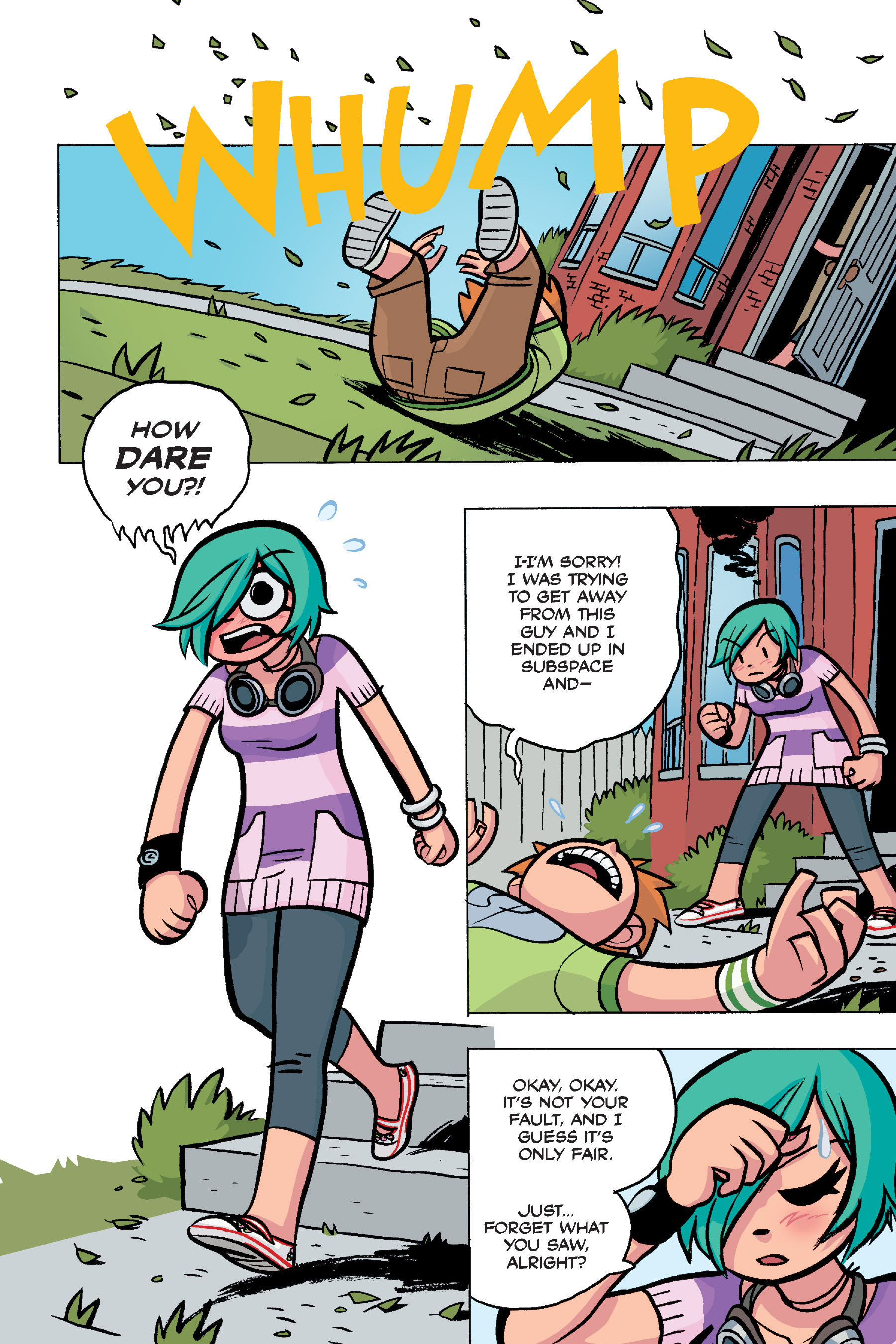 Read online Scott Pilgrim comic -  Issue #4 - 160