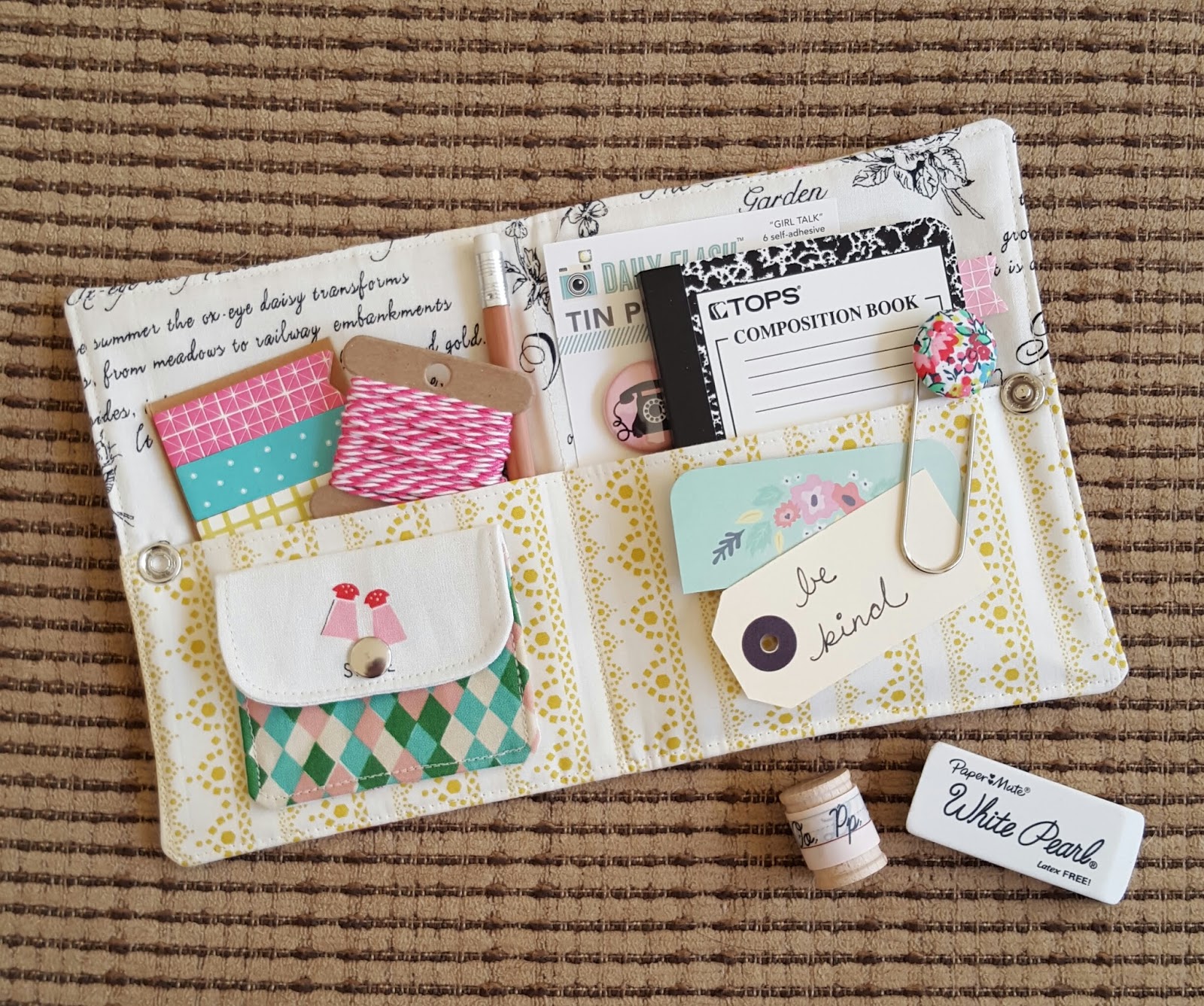 Fabric Mutt The Stationery Kit Tutorial