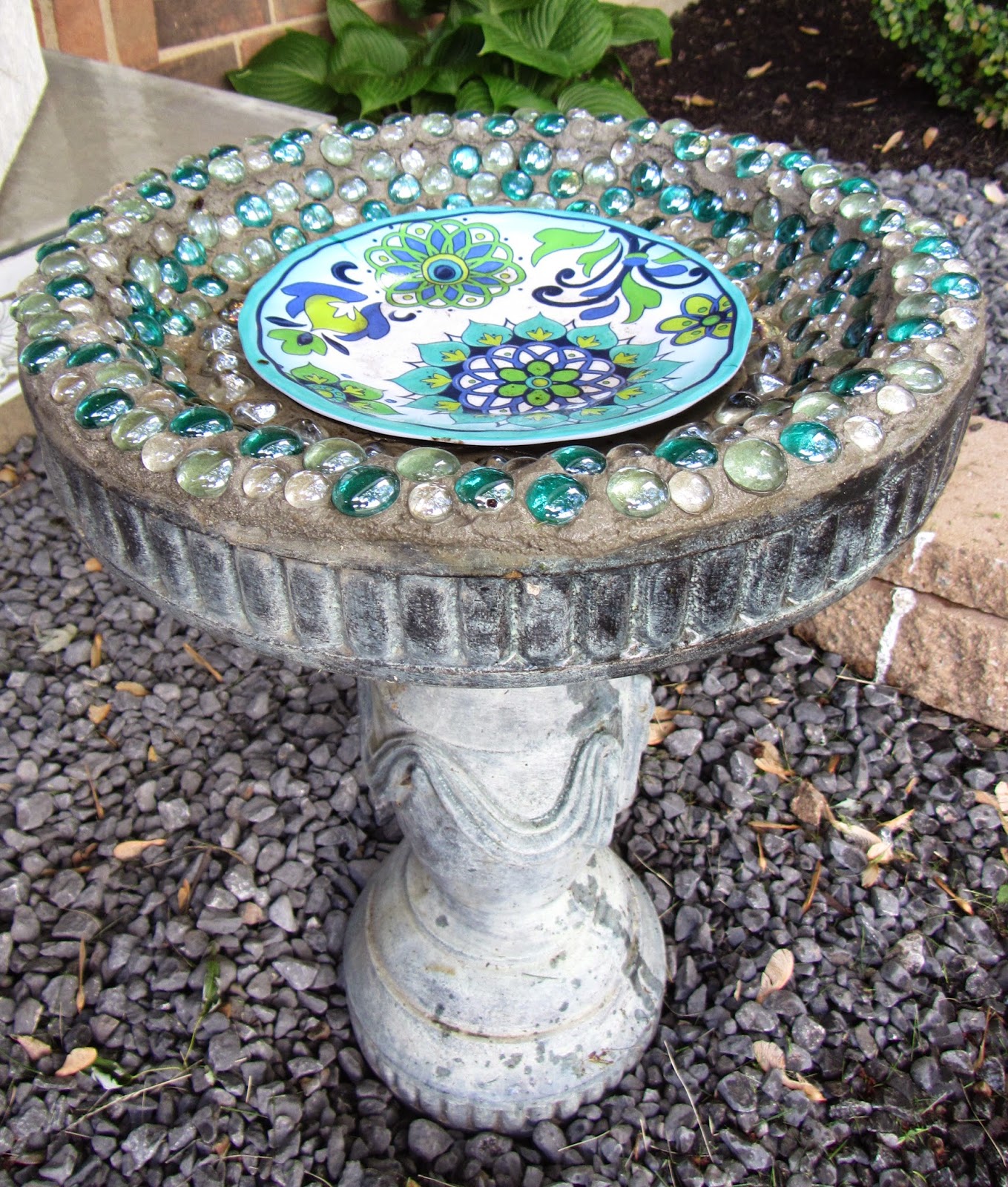 Following the Master Gardener D.I.Y. Birdbath Restoration