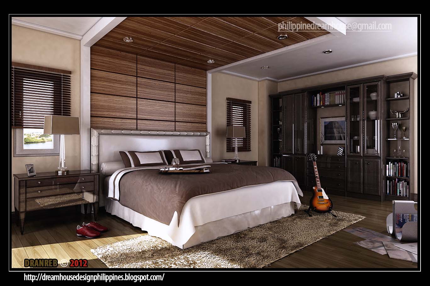 Philippine Dream House Design : The Master's Bedroom