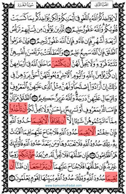 89 Contoh Fi'il Mudhari Manshub di Dalam Al-Quran yang semoga selalu dalam lindungan Allah 89 Contoh Fi'il Mudhari Manshub di Dalam Al-Quran