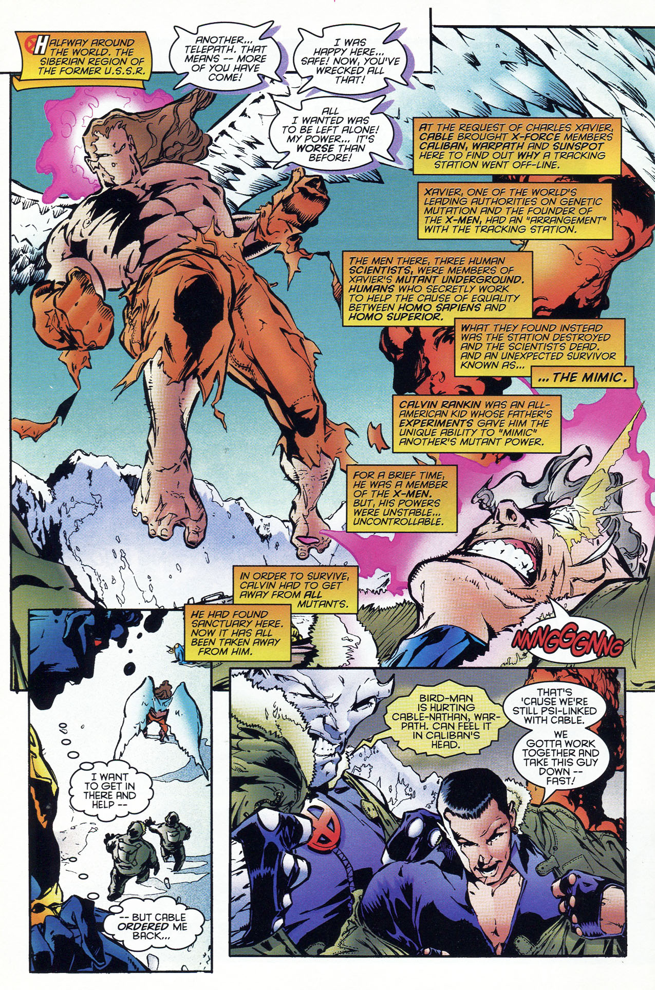 Read online X-Force (1991) comic - Issue #46 - 7