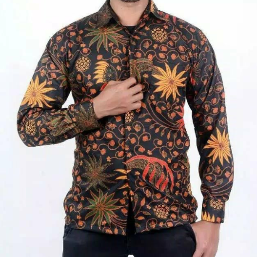 Model Baju Batik Pria Lengan Panjang Terbaru 2019 Trend 