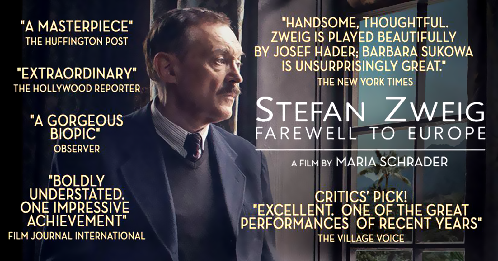 Étant donné Stefan Zweig farewell to europe