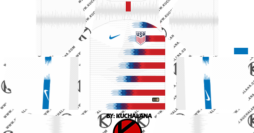 kit usa dream league soccer 2019