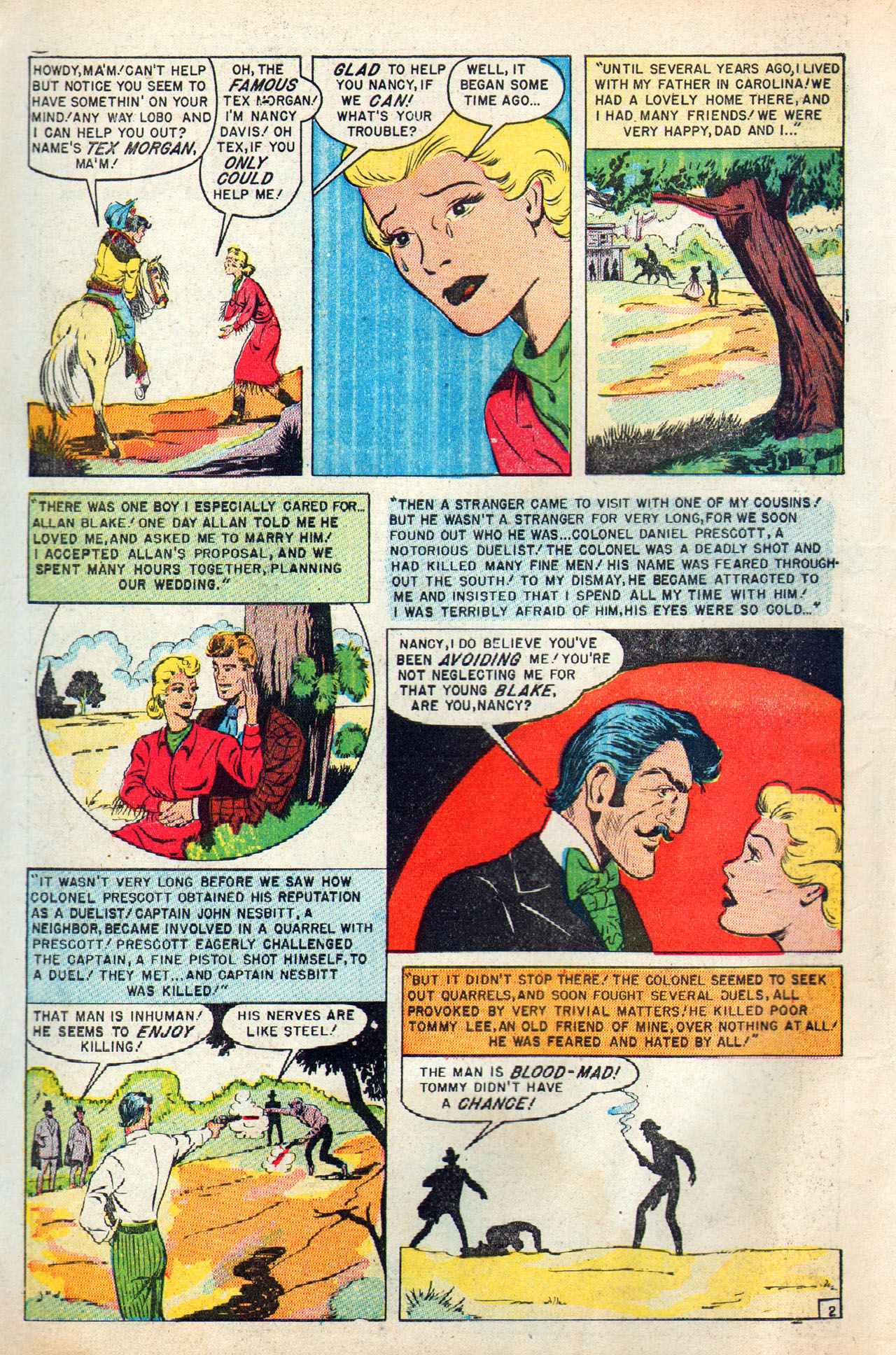 Read online Tex Morgan comic -  Issue #3 - 4