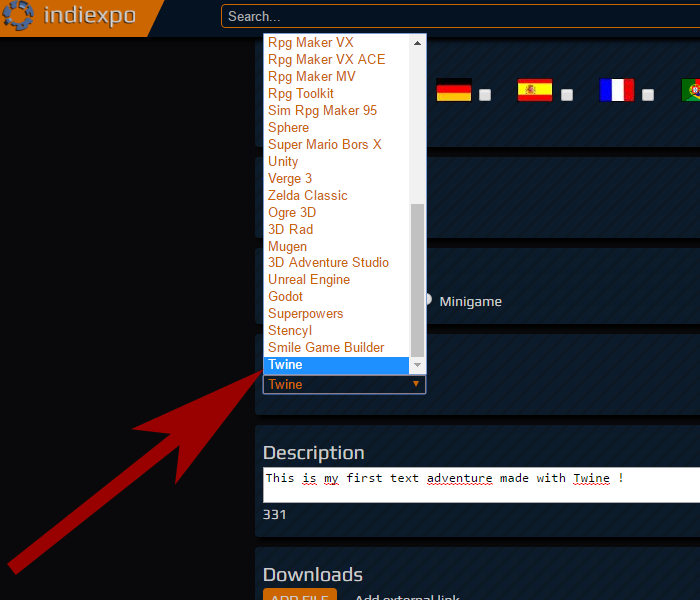 The indiexpo Blog To Make a Text Adventure with Twine