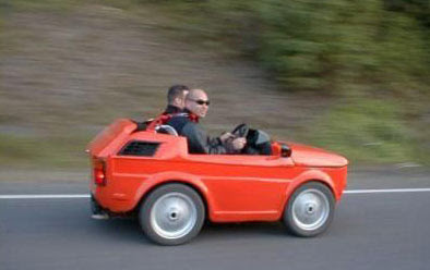 Damn Cool Cars: funny little red car