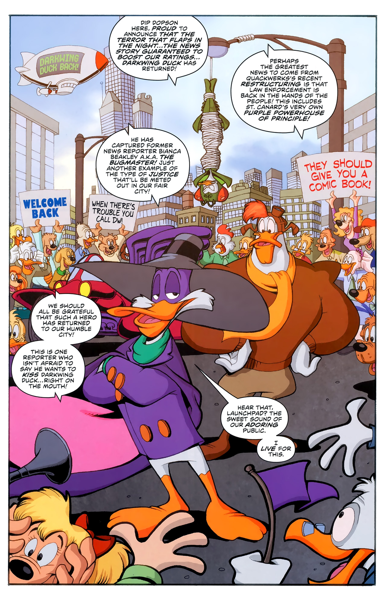Read online Darkwing Duck comic -  Issue #5 - 4