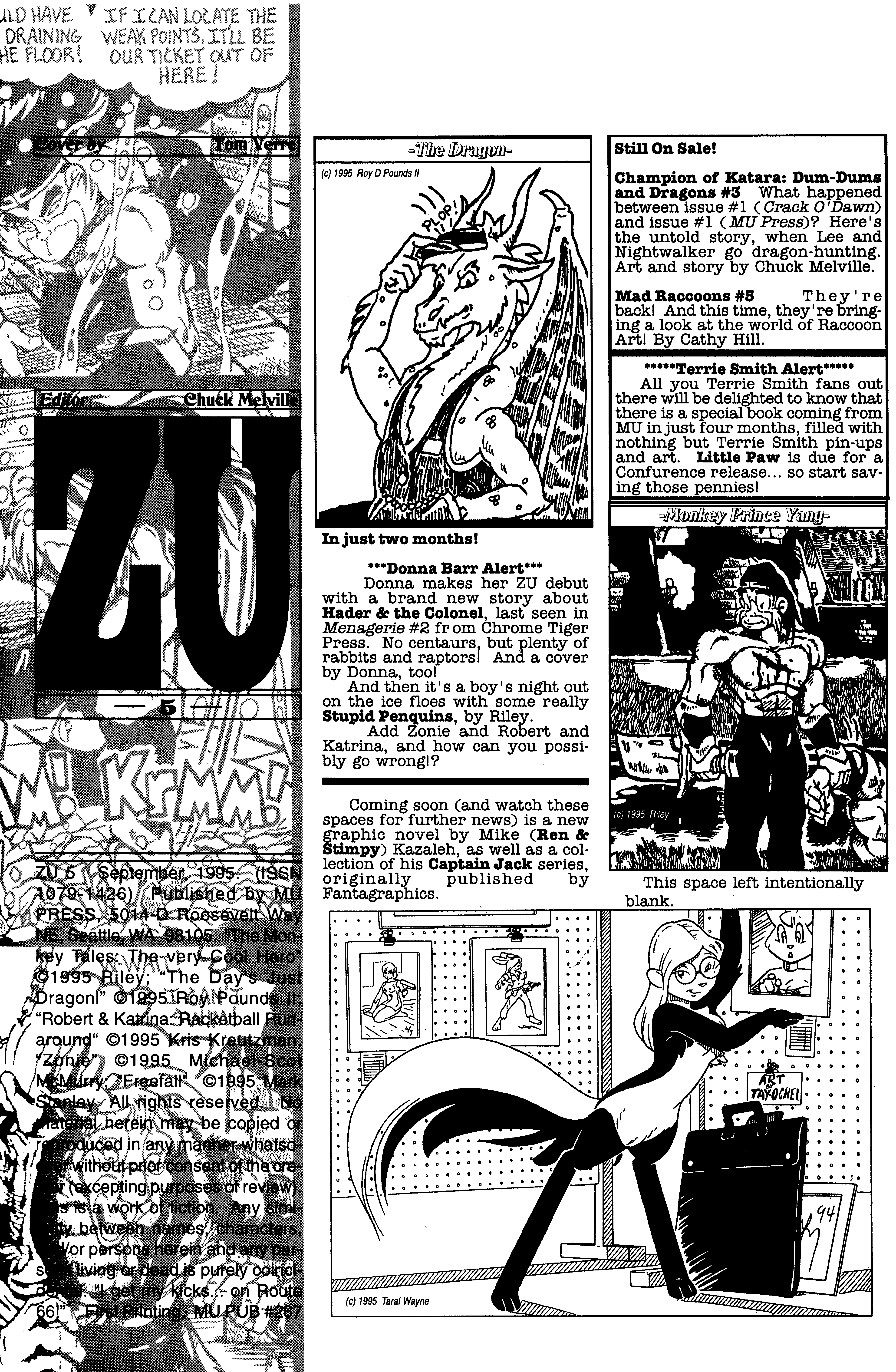 Read online ZU (1995) comic -  Issue #5 - 2