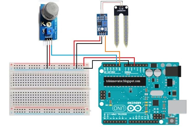 Membaca 2 sensor pada Arduino - Tole Innovator