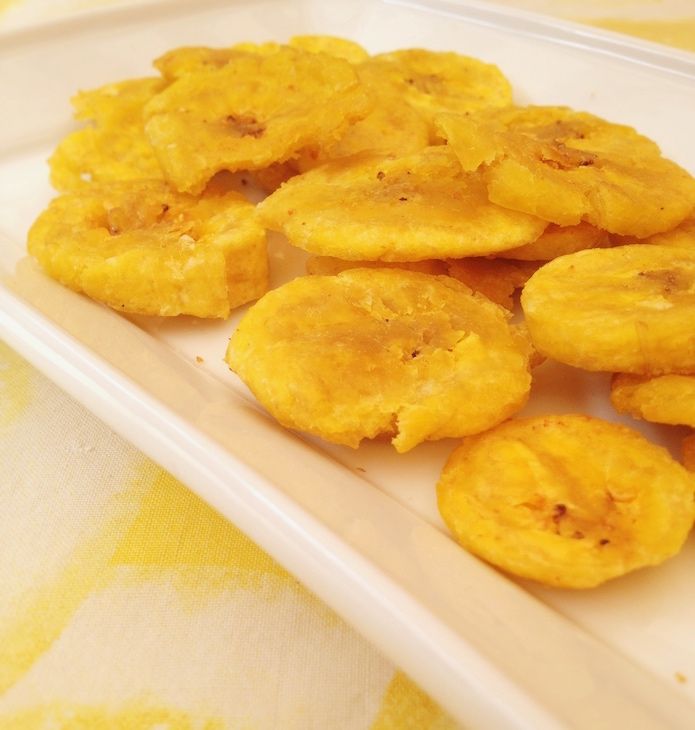 Receta de patacones o plátanos fritos | una pizca de hogar