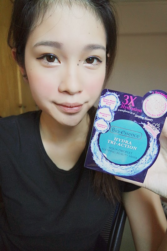 INEZKAYLA♡ Review Bioessence Hydra TriAction Aqua Droplet Sleeping