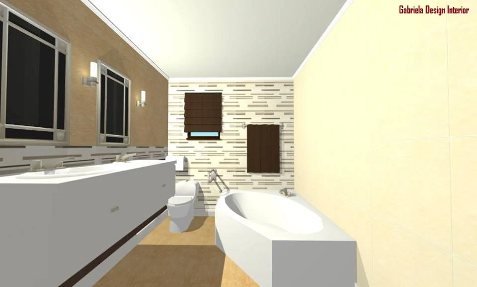 Design interior baie casa