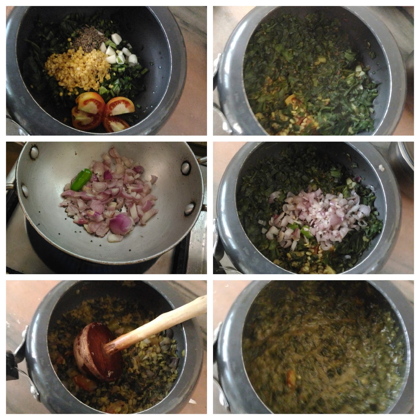 Keerai Greens Kootu without Coconut Kurinji Kathambam