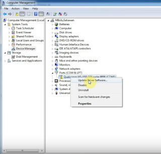 Solusi Gagal Instal Qualcomm Hs Usb Qdloader 9008 Driver Muncul Tanda Seru