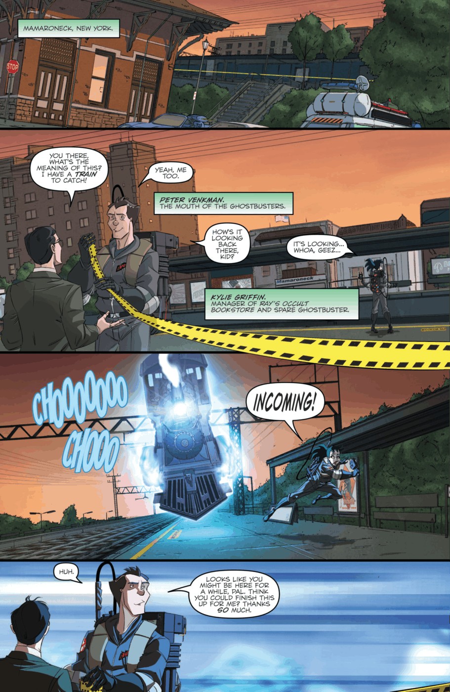 Read online Ghostbusters (2013) comic -  Issue #5 - 9