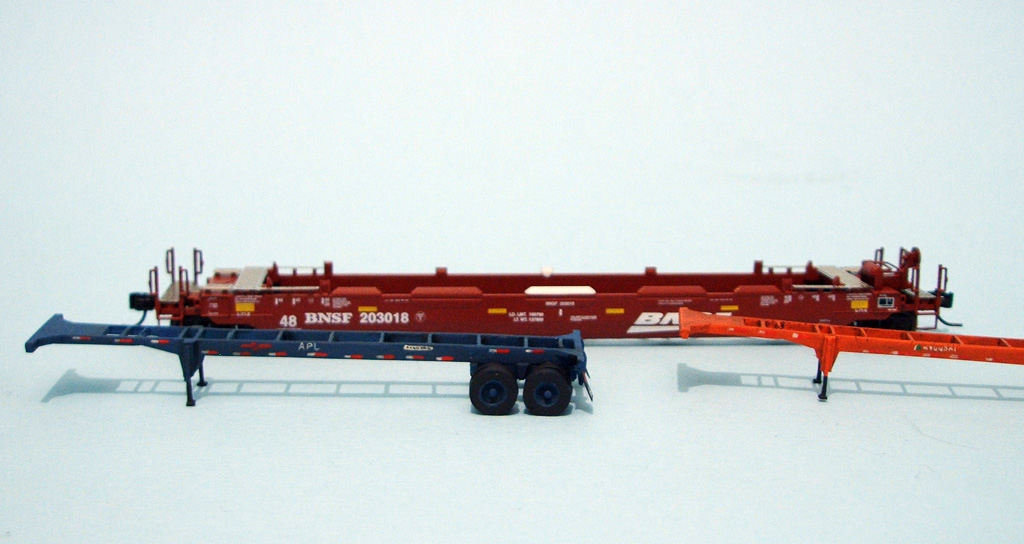 Land Sea Air & Space Container chassis