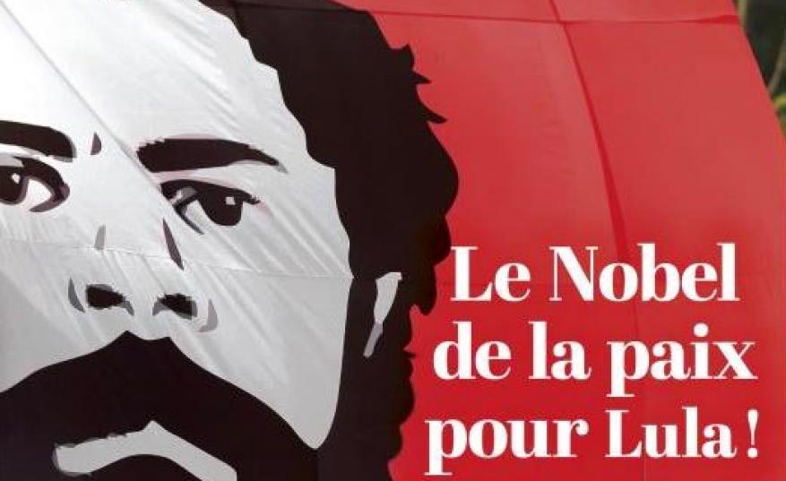 Jornal francês de esquerda defende Nobel da Paz para Lula