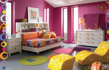 Dormitorios muy coloridos para niños ~ Decoracion de salones