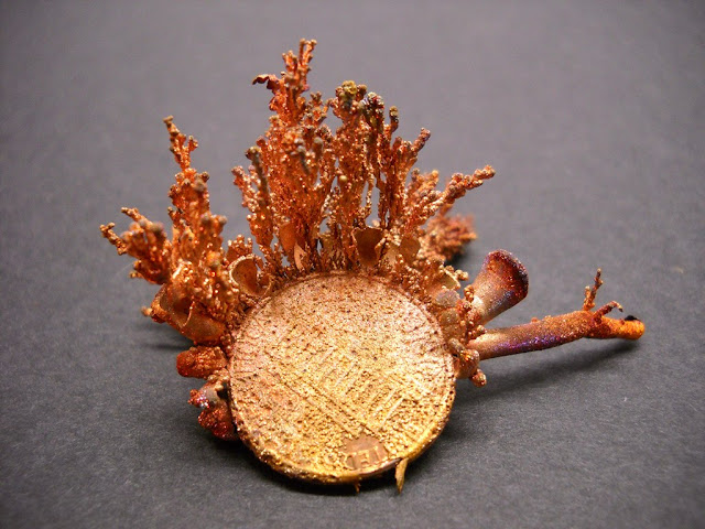 How Do You Grow Such Beautiful Copper and Silver Crystals?