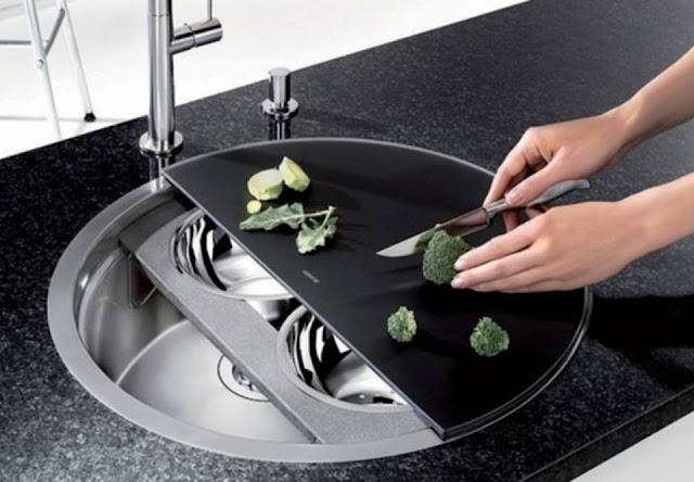 Creative Modern Black circular Sink Creative Modern Black circular Sink