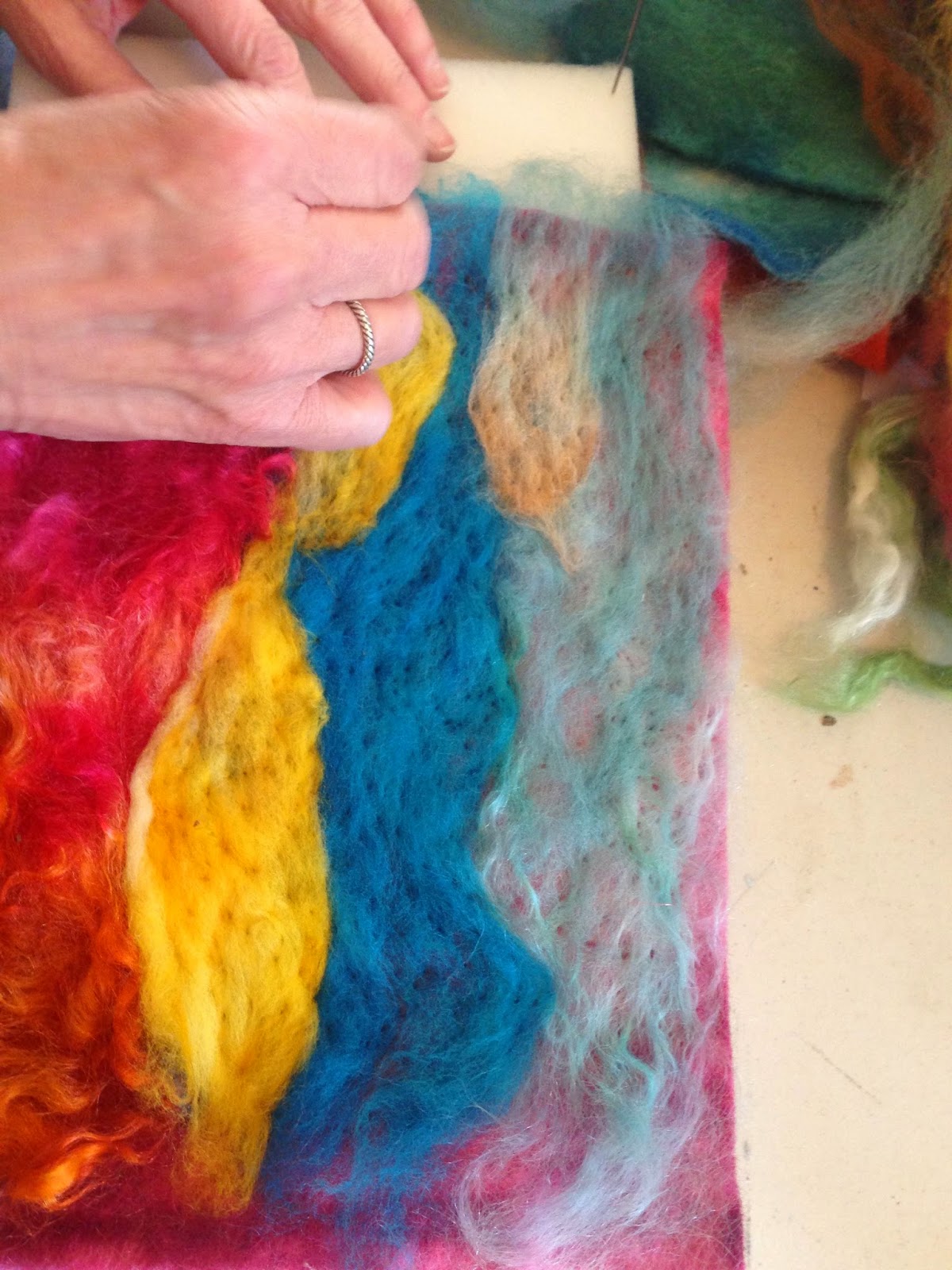 Hey, it's Dalis! Dye, Felt, Poke