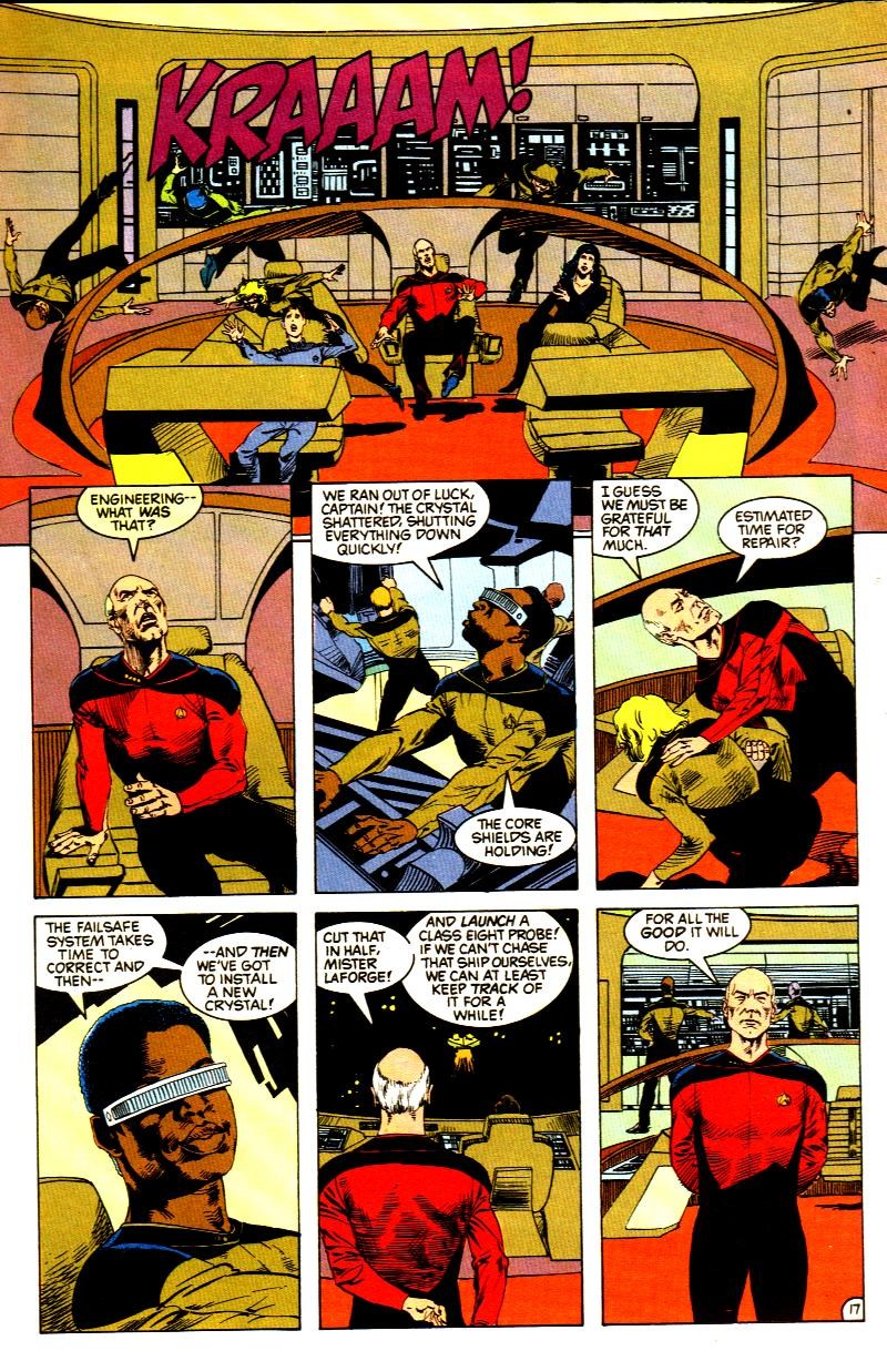 Read online Star Trek: The Next Generation (1989) comic -  Issue #4 - 18