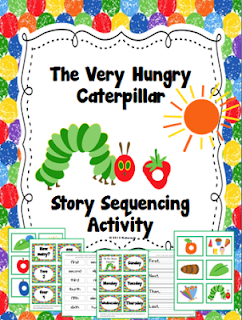 The Very Hungry Caterpillar Sequencing Giveaway