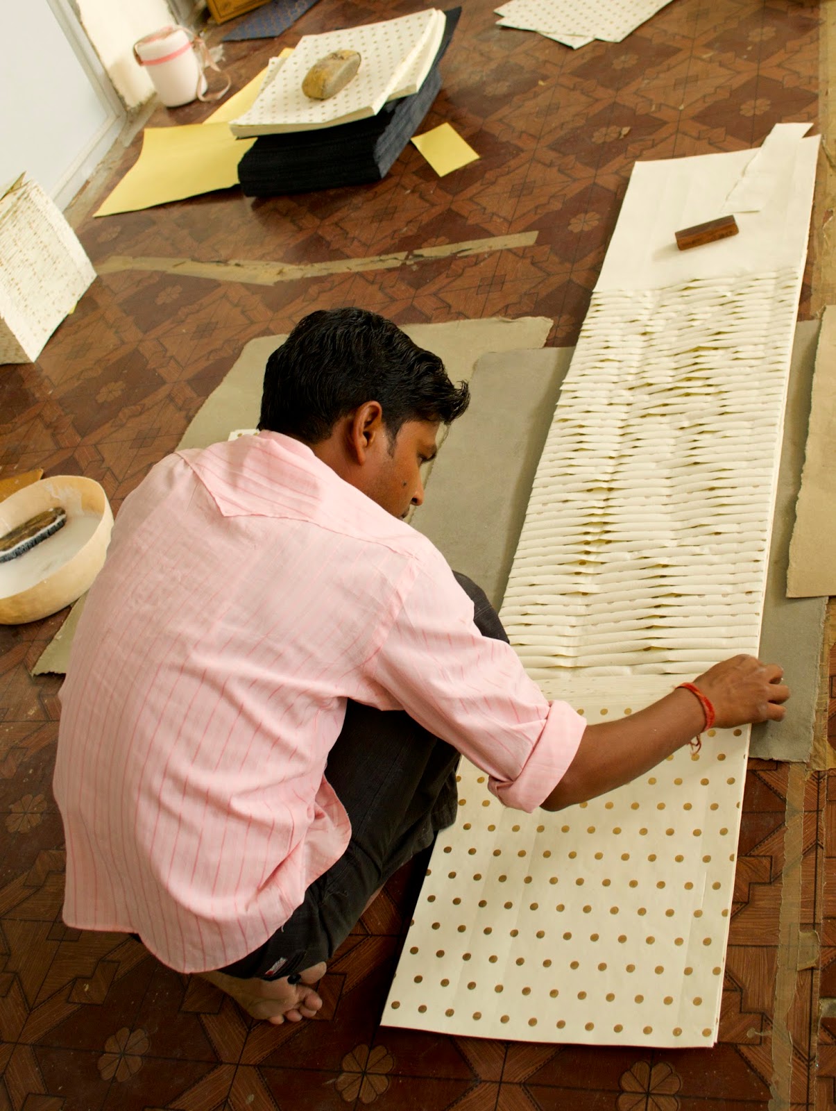 The House of Susanna / my life in India Handmade paper in Sanganer