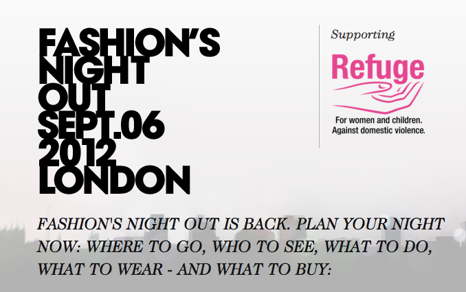 Vogue Fashion’s Night Out Is Tonight!